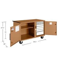 Knaack Storagemaster Heavy-Duty Rolling Bench, Model 59